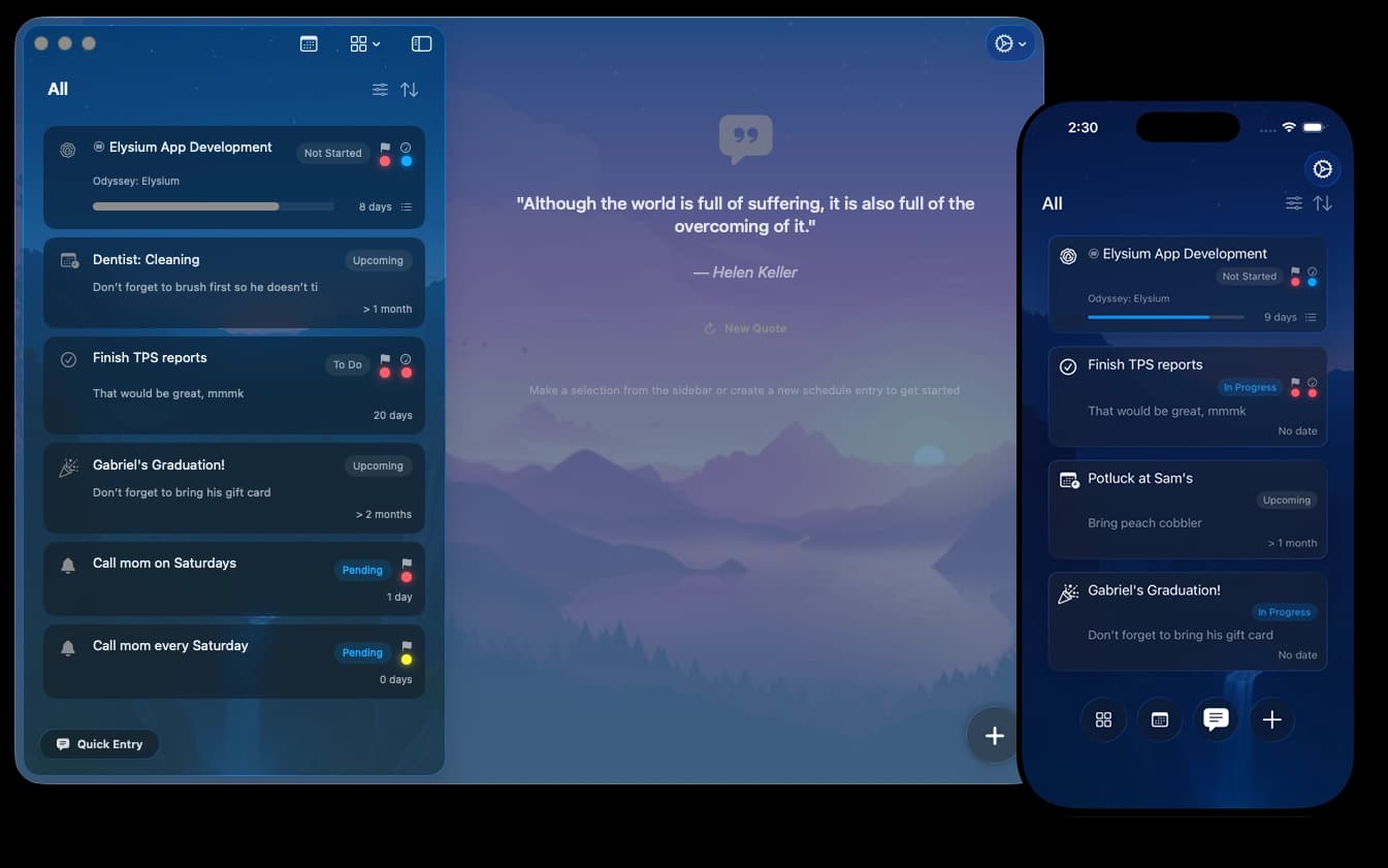 Elysium app preview 2